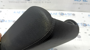 Audi A6 C7 12-18 center console armrest, black leather, scratches, needs cleaning