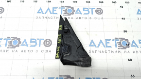 Audi A6 C7 12-18 rear right door triangle, gloss black, scratches