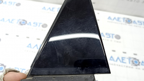 Audi A6 C7 12-18 rear right door triangle, gloss black, scratches