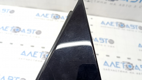 Audi A6 C7 12-18 rear right door triangle, gloss black, scratches