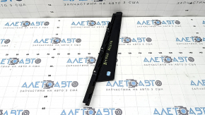 Front right side door trim for Audi A6 C7 12-18, glossy black, scratches