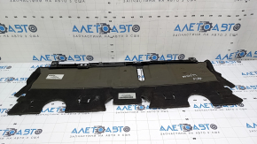 Black rear floor covering for Porsche Panamera 10-16, broken mounting