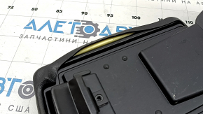 Ford Ecosport 18-22 black leather armrest