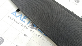 Rear shelf for Audi A6 C7 16-18, rest for curtain, rear part, black, for cleaning