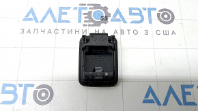 Black child seat mounting cap for the rear shelf of the Audi A6 C7 12-18