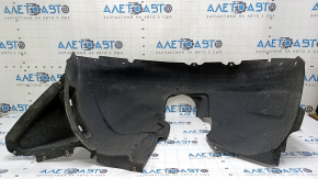 Front left fender liner VW Passat b8 16-19 USA, torn fastener, worn