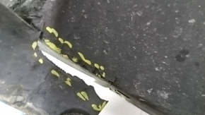 Front left fender liner VW Passat b8 16-19 USA, torn fastener, worn