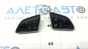 The steering wheel control buttons for the Audi A6 C7 12-18 (12-18 models) are assembled for the heated steering wheel, the connector is broken.