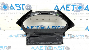 Black instrument cluster trim for the Ford Ecosport 18-22