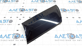 Left trunk door molding along the glass of a Ford Ecosport 18-22, gloss black, broken guides, scratches