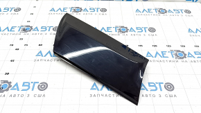 Right trunk door molding along the glass of a Ford Ecosport 18-22, gloss black, broken guides, scratches