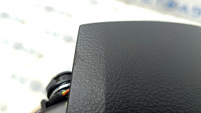 Black steering wheel airbag for Ford C-Max MK2 2013-2018, with buttons and scratches.
