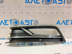 Front bumper grille side left VW Passat b8 16-19 USA under fog lights