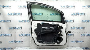 Ford C-max MK2 13-18 keyless front left door assembly, white UG, dent, glue on trim