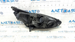 Front left headlight Ford C-max MK2 13-16 pre-rest, halogen, crack in mount,