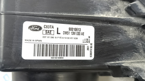 Front left headlight Ford C-max MK2 13-16 pre-rest, halogen, crack in mount,