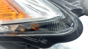 Front left headlight Ford C-max MK2 13-16 pre-rest, halogen, crack in mount,