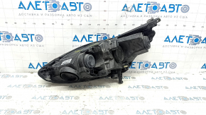 Front right headlight Ford C-max MK2 13-16 pre-restoration, halogen, crack in mount, broken mount