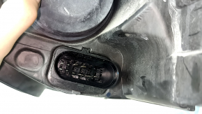 Front right headlight Ford C-max MK2 13-16 pre-restoration, halogen, crack in mount, broken mount