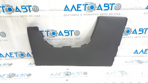 Left side center console trim for Hyundai Ioniq 5 22-24, dark gray, worn
