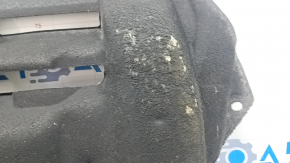 Ford C-max MK2 13-18 engine guard is torn, oiled, dented, and worn.
