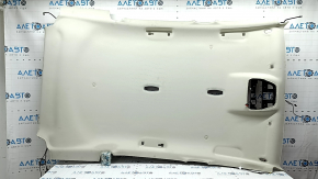 Ford C-max MK2 2013-2014 headliner, gray, without sunroof, with microphones, needs cleaning, cracks, scratches