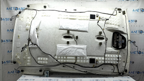 Ford C-max MK2 2013-2014 headliner, gray, without sunroof, with microphones, needs cleaning, cracks, scratches