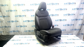 Nissan Ariya 23-25 passenger seat with airbag, manual, heated, black leatherette with Alcantara insert