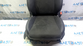 Nissan Ariya 23-25 passenger seat with airbag, manual, heated, black leatherette with Alcantara insert