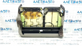 Rear seat cushion, 2nd row, left, Ford C-max MK2 13-18, beige leather, water contact, wrinkled, needs cleaning