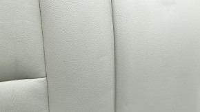 Rear seat cushion, 2nd row, left, Ford C-max MK2 13-18, beige leather, water contact, wrinkled, needs cleaning