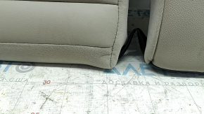 Rear seat cushion, 2nd row, left, Ford C-max MK2 13-18, beige leather, water contact, wrinkled, needs cleaning