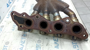 Rusty exhaust manifold with catalytic converters for Ford C-max MK2 13-14