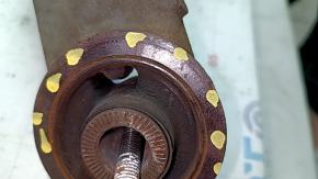 Rear right axle shaft with hub, Ford Ecosport 18-22 AWD, with cover, microcracks, S/B