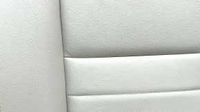 Rear seat backrest, 2nd row, right, Ford C-max MK2 13-18, beige leather, water contact, dented, needs cleaning