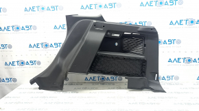 Right arch trim for Ford C-max MK2 2013-2018, black, with grille, scratches, worn