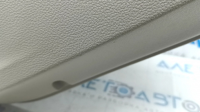 Rear left door panel for Ford C-max MK2 2013-2018, beige with beige plastic insert, beige leather armrest, with a tweeter, with a handle, scratches