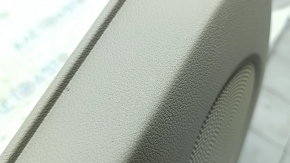 Rear left door panel for Ford C-max MK2 2013-2018, beige with beige plastic insert, beige leather armrest, with a tweeter, with a handle, scratches