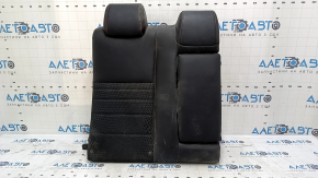 Rear seat, 2nd row, upper right side, Toyota Camry v55 15-17 USA, with bracket, combined black and red stitching with armrest, for cleaning