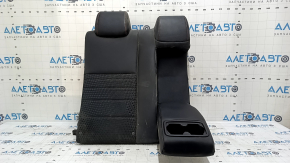 Rear seat, 2nd row, upper right side, Toyota Camry v55 15-17 USA, with bracket, combined black and red stitching with armrest, for cleaning