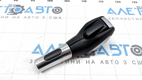 Ford Ecosport 18-22 black leather gear knob without buttons, scratches