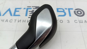 Ford Ecosport 18-22 black leather gear knob without buttons, scratches