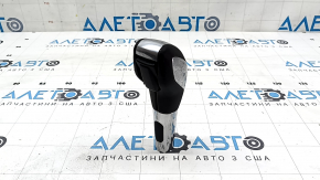 Ford Ecosport 18-22 black leather gear knob without buttons, scratches