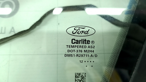 Front left window, blind glass, Ford C-max MK2 13-18, single chrome, scratch