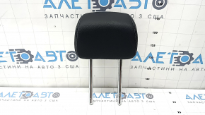 Rear right headrest, 2nd row, Mercedes GLC 16-22, black leather, gray stitching