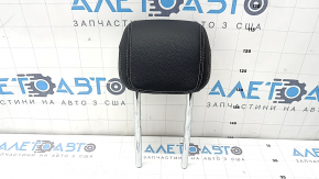 Rear right headrest, 2nd row, Mercedes GLC 16-22, black leather, gray stitching