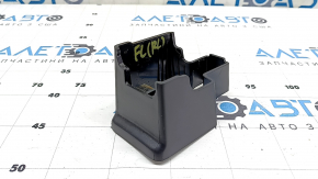 Black rear left driver's seat runner plug for Ford Ecosport 18-22