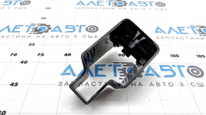 Black rear left driver's seat runner plug for Ford Ecosport 18-22
