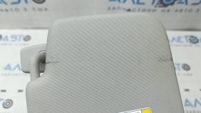 Left visor for Mercedes GLC 16-22, light gray, without hook, for cleaning, poke