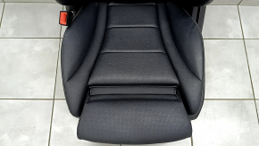 Mercedes GLC 16-22 driver's seat with airbag, electric, heated, memory, black leather, gray stitching, scratches on the lining